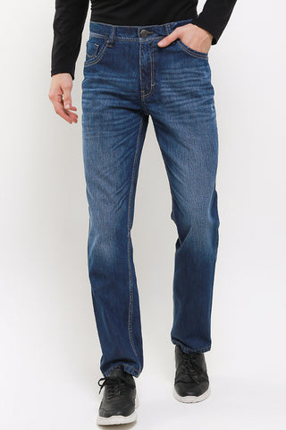 Celana Panjang Jeans Regular Pria Cardinal C0794BK16A