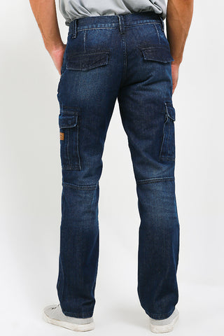 Celana Panjang Jeans Straight Cut Pria Cardinal C0004BK14A