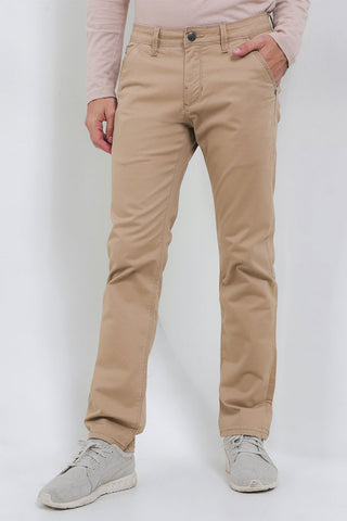 Cardinal Celana Panjang Chinos Straight Slim Pria C0038BK03E