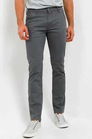 Celana Panjang Chinos Straight Slim Pria Cardinal C0054BK04D