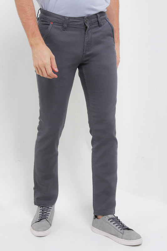Cardinal Celana Panjang Chinos Straight Slim Pria C0110BK04D