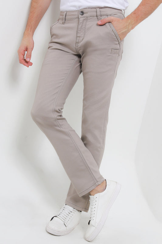 Cardinal Celana Panjang Chinos Straight Slim Pria C0114BK12A