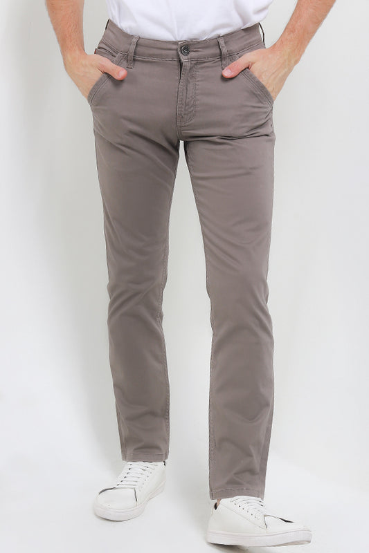 Cardinal Celana Panjang Chinos Straight Slim Pria C0118BK04C