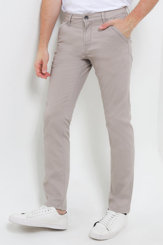 Cardinal Celana Panjang Chinos Straight Slim Pria C0122BK05A
