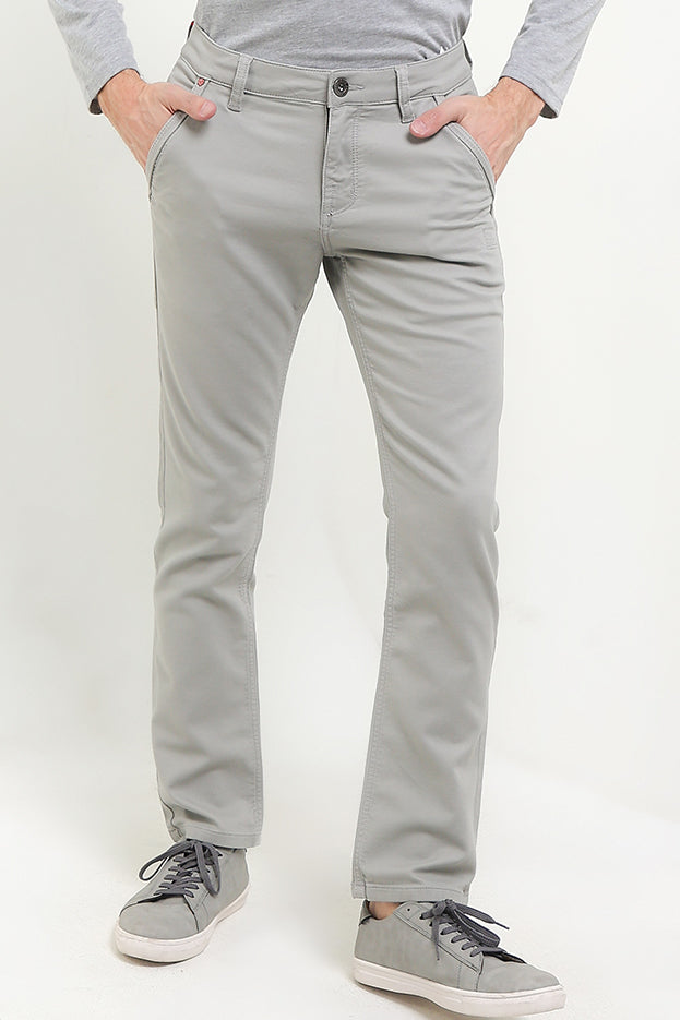 Cardinal Celana Panjang Chinos Straight Slim Pria C0128BK04C