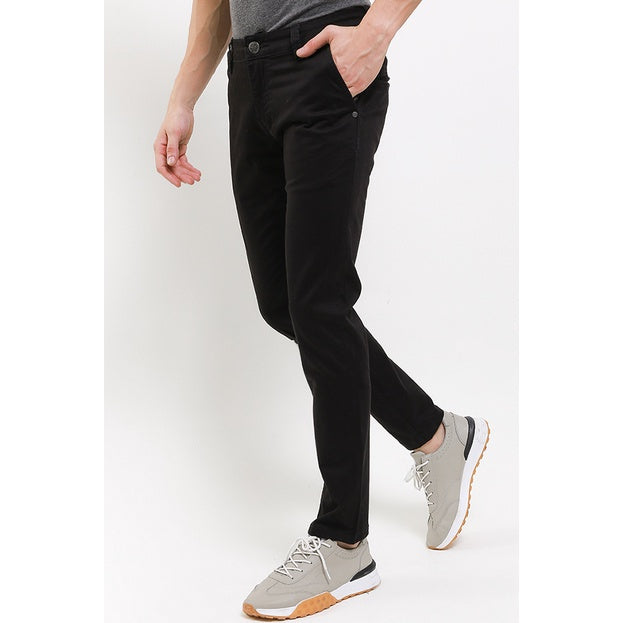 Celana Panjang Chinos Skinny Pria Cardinal C0034BK01A