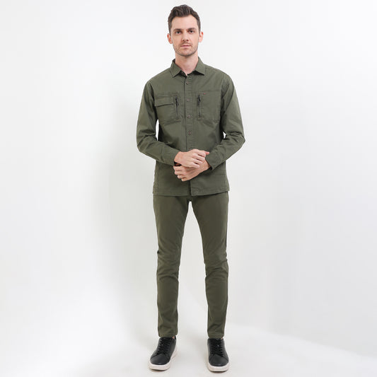 Cardinal Celana Panjang Chinos Skinny Pria C0098BK06G