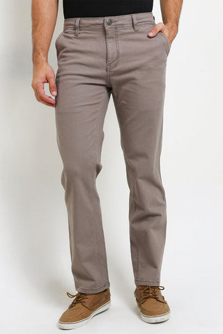 Celana Panjang Chinos Pria Regular Cardinal C0026BK03H