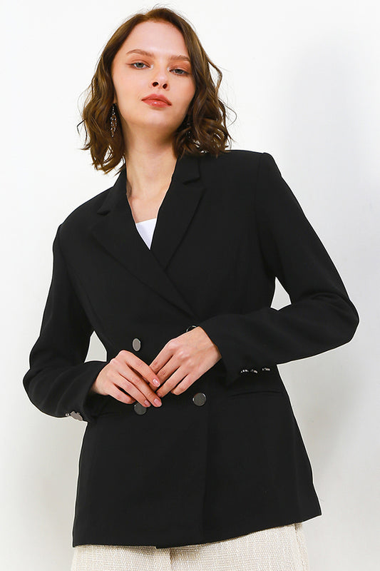 Blazer Slim Fit Wanita Cardinal D0157J01B