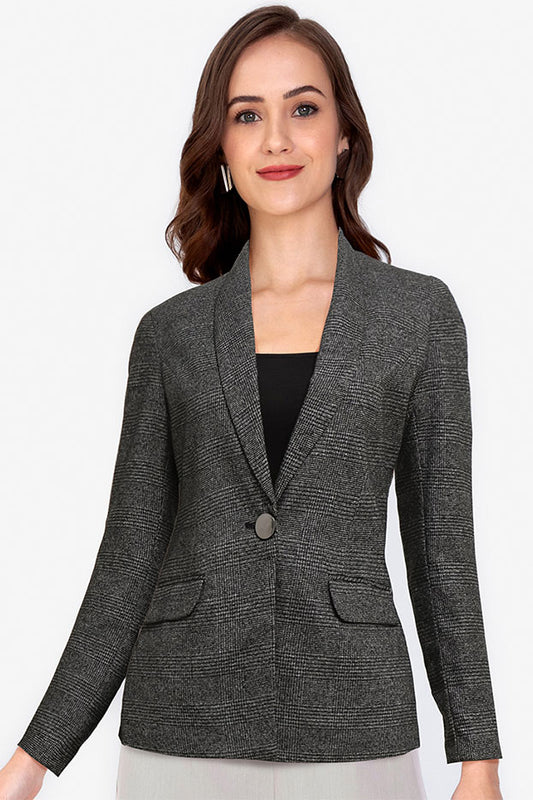 Blazer Wanita Slim Fit Cardinal D0203J04A
