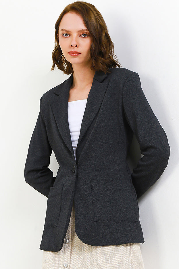 Blazer Slim Fit Wanita Cardinal D0215J01A