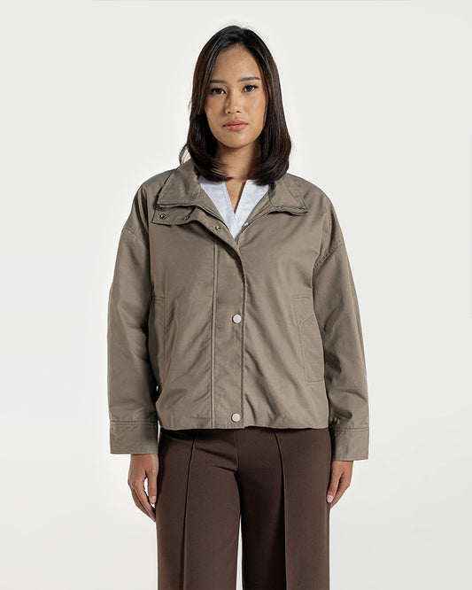 Funnel Neck Field Jacket