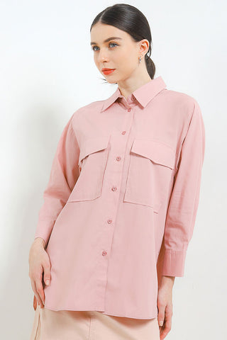 Cardinal Kemeja Loose Fit Wanita D0265J11G