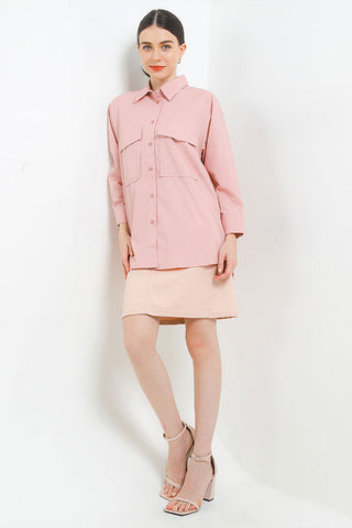Cardinal Kemeja Loose Fit Wanita D0265J11G