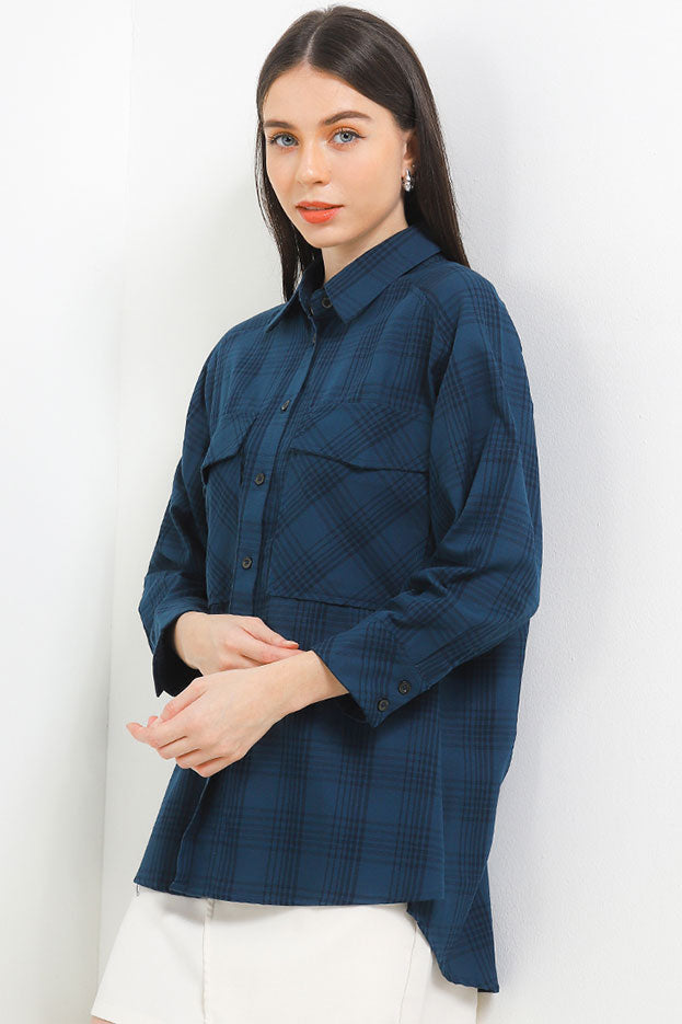 Cardinal Kemeja Loose Fit Wanita D0267J02C