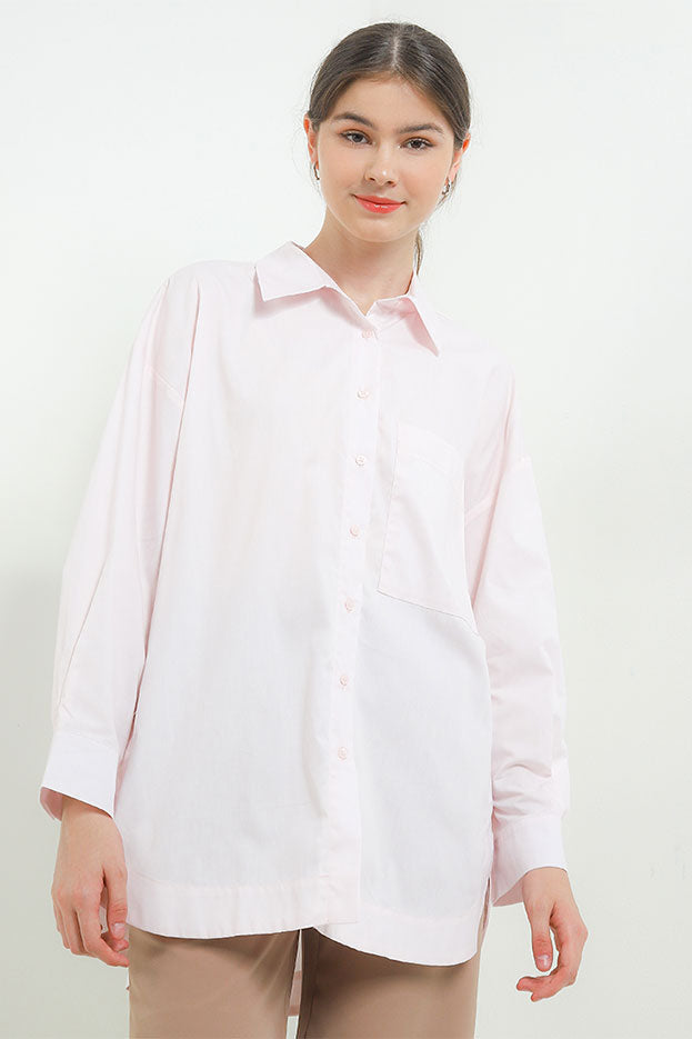 Cardinal Kemeja Loose Fit Wanita D0273J11G