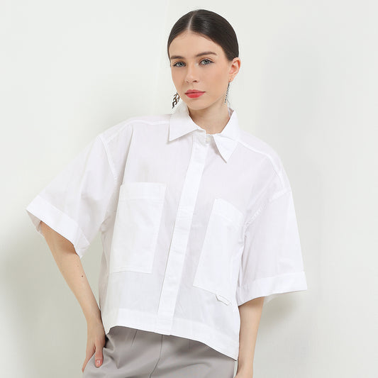 Cardinal Kemeja Loose Fit Wanita D0277P08A