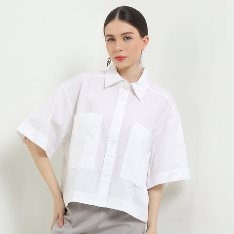 Cardinal Kemeja Loose Fit Wanita D0277P08A