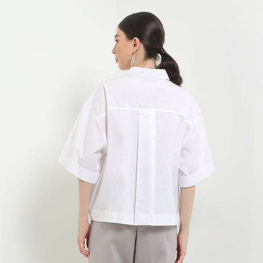 Cardinal Kemeja Loose Fit Wanita D0277P08A