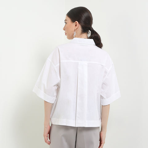 Cardinal Kemeja Loose Fit Wanita D0277P08A