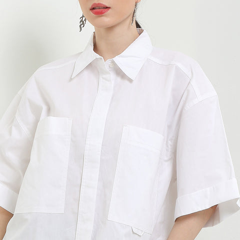 Cardinal Kemeja Loose Fit Wanita D0277P08A