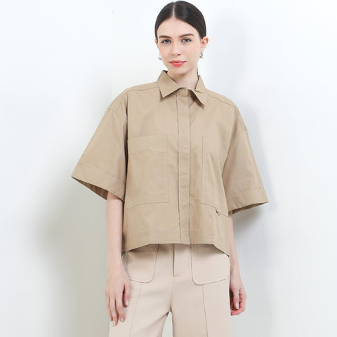 Cardinal Kemeja Loose Fit Wanita D0279P03D