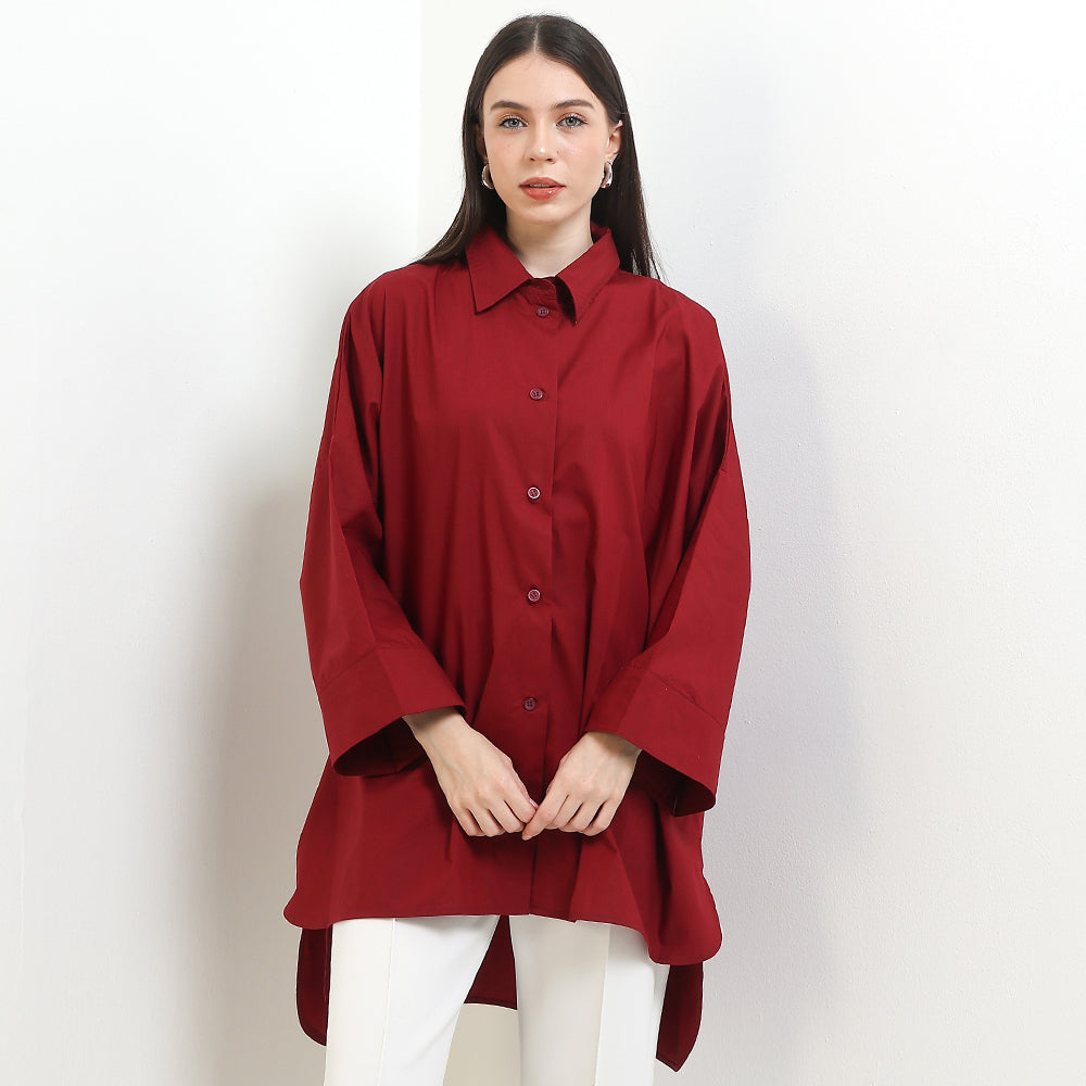 Cardinal Kemeja Loose Fit Wanita D0289J11F