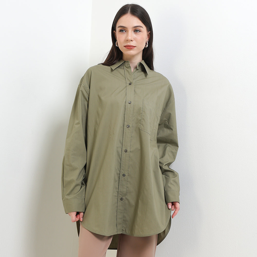 Cardinal Kemeja Loose Fit Wanita D0291J06E