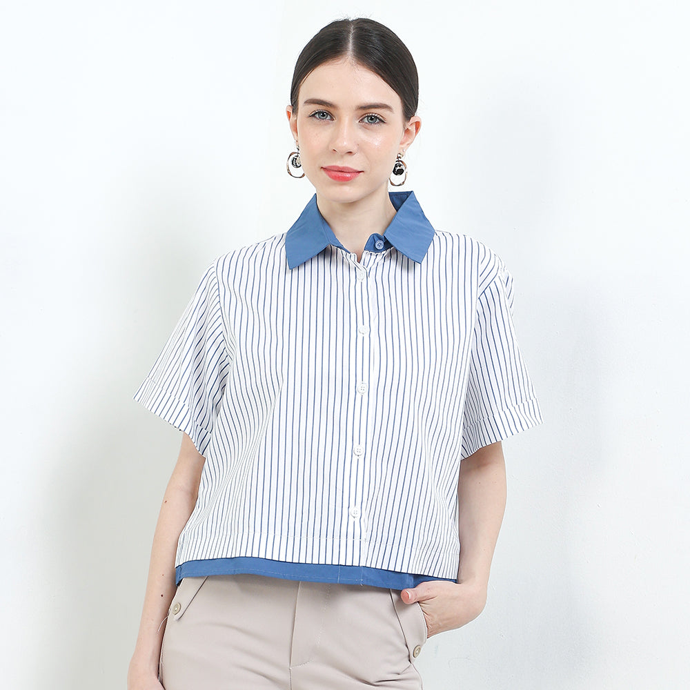 Cardinal Kemeja Loose Fit Wanita D0293P08A