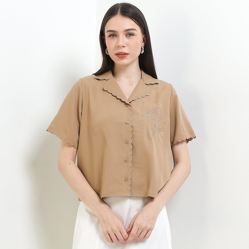 Cardinal Kemeja Loose Fit Wanita D0296P03G