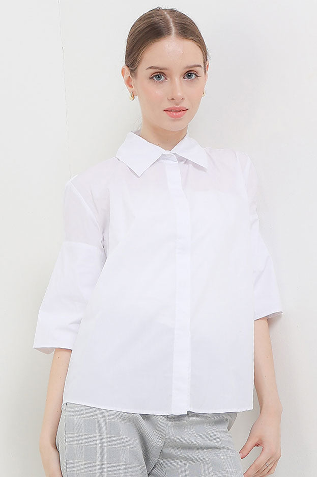 Cardinal Kemeja Loose Fit Wanita D0297P08A