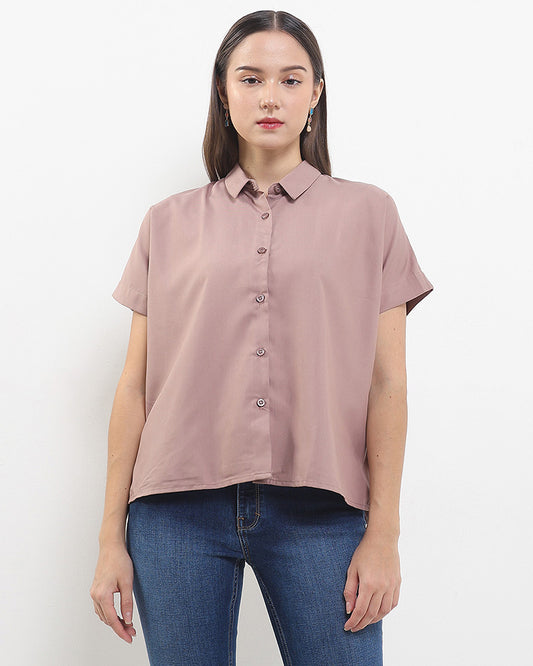 Cardinal Kemeja Loose Fit Wanita D0318P03B
