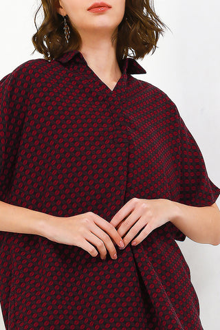 Blouse Loose Fit Cardinal Femme D0262P11E