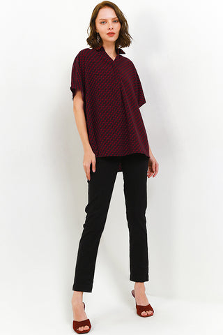 Blouse Loose Fit Cardinal Femme D0262P11E