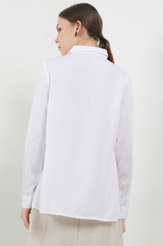 Cardinal Blouse Loose Fit Wanita D0275J08D