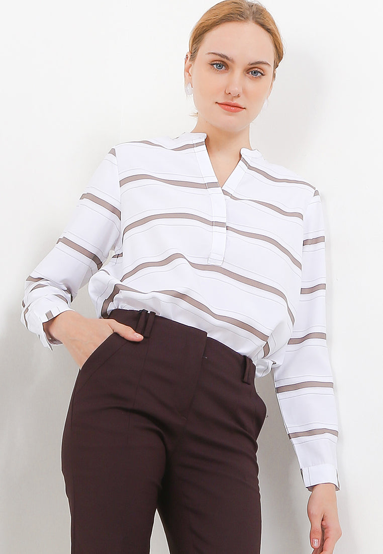 Cardinal Blouse Loose Fit Wanita D0259J08A