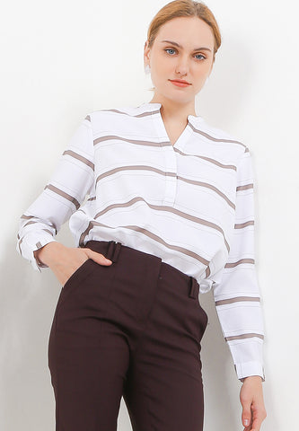 Cardinal Blouse Loose Fit Wanita D0259J08A