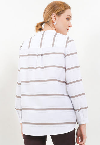 Cardinal Blouse Loose Fit Wanita D0259J08A