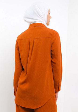 Blouse Loose Fit Cardinal Femme D0264J10E