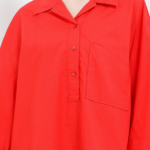 Cardinal Blouse Loose Fit D0290D11A