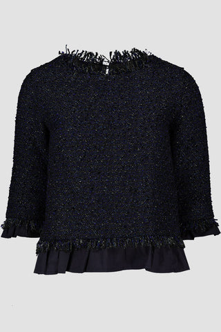 CARDINAL FEMME BLOUSE 21 (NAVY)