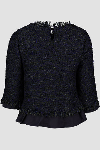 CARDINAL FEMME BLOUSE 21 (NAVY)