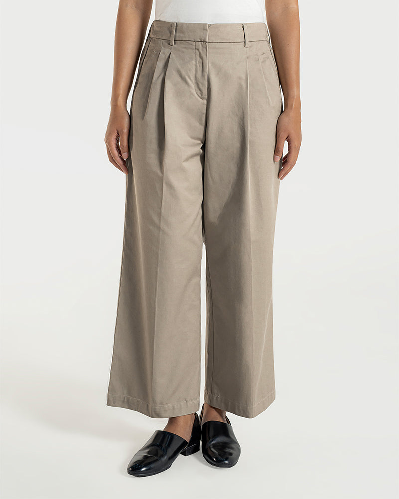 Wide-leg Comfort Long Pants