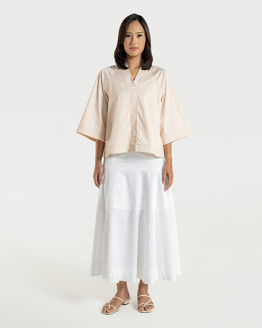 Tiered Comfort Maxi Skirt