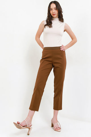 Celana Chinos Straight Fit Wanita Cardinal D0028F12H