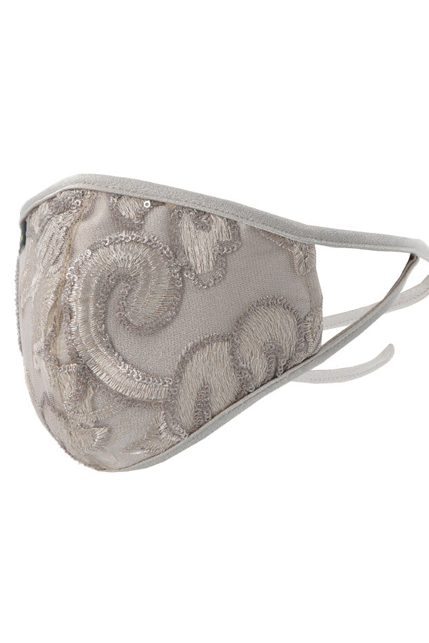 Cardinal Femme Sequin Daily Mask 4