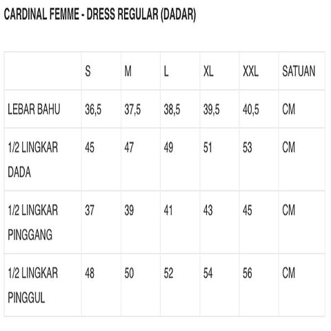 Cardinal Dress Wanita D0261P02H