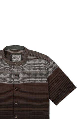 CARDINAL CASUAL KEMEJA KOKO TANGAN PENDEK 75 (COKLAT)