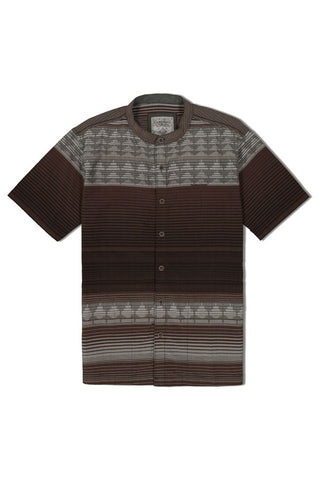 CARDINAL CASUAL KEMEJA KOKO TANGAN PENDEK 75 (COKLAT)