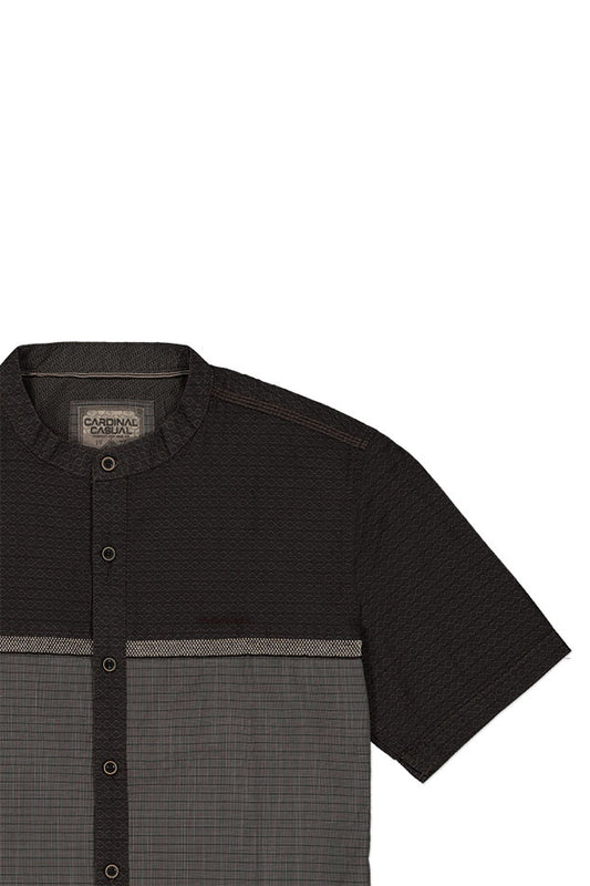 CARDINAL CASUAL KEMEJA KOKO TANGAN PENDEK 64 (COKLAT)